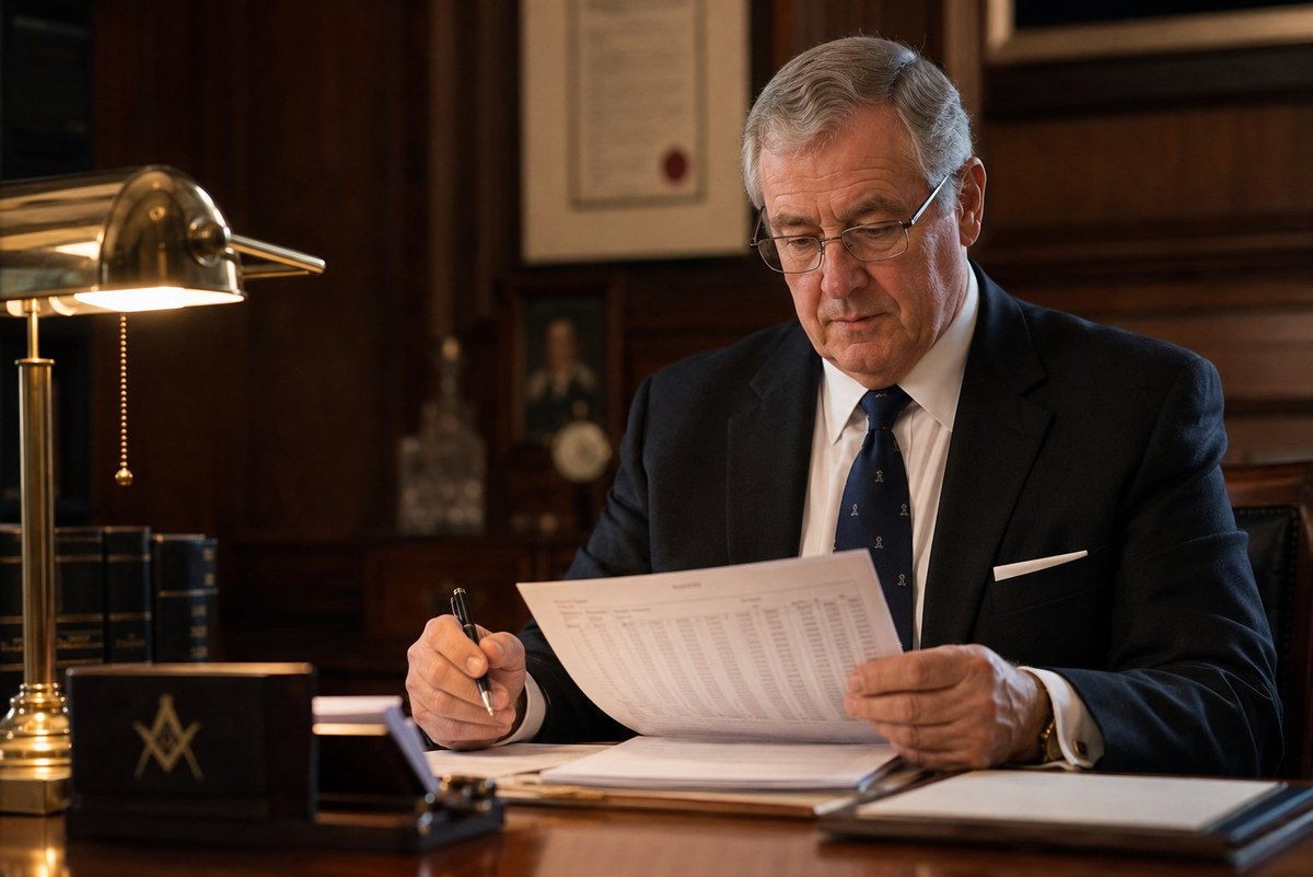 Treasurer reconciliation